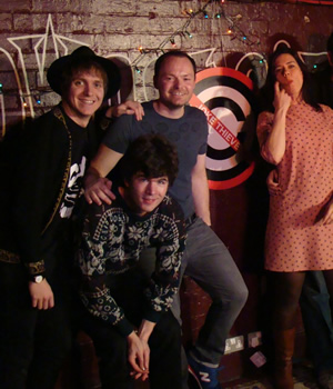 Joke Thieves. Image shows from L to R: Joey Page, Ivo Graham, Will Mars, Lou Sanders. Joke Thieves. Image shows from L to R: Joey Page, Ivo Graham, Will Mars, Lou Sanders.