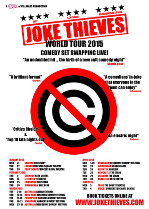 Joke Thieves World Tour 2015. Joke Thieves World Tour 2015.