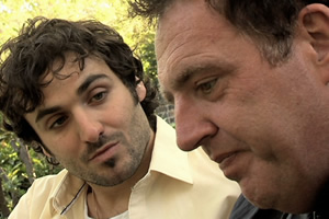 The Limelight. Image shows from L to R: Sean Bollinger (Patrick Monahan), Gary Shand (Glen Maney). Copyright: Limelight Film Company Limited. The Limelight. Image shows from L to R: Sean Bollinger (Patrick Monahan), Gary Shand (Glen Maney). Copyright: Limelight Film Company Limited.