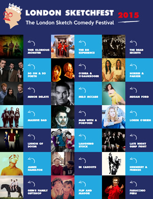 London Sketchfest 2015. London Sketchfest 2015.
