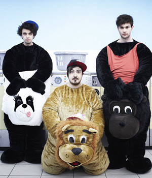 The Midnight Beast. Image shows from L to R: Stef (Stefan Abingdon), Dru (Andrew Wakely), Ash (Ashley Horne). Copyright: Warp Films / Cuba Comedy. The Midnight Beast. Image shows from L to R: Stef (Stefan Abingdon), Dru (Andrew Wakely), Ash (Ashley Horne). Copyright: Warp Films / Cuba Comedy.