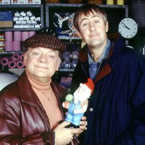 Only Fools And Horses. Image shows from L to R: Del (David Jason), Rodney (Nicholas Lyndhurst). Copyright: BBC. Only Fools And Horses. Image shows from L to R: Del (David Jason), Rodney (Nicholas Lyndhurst). Copyright: BBC.