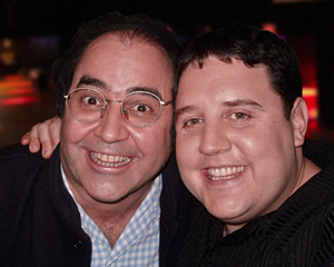 Peter Kay - In Conversation. Image shows from L to R: Danny Baker, Peter Kay. Peter Kay - In Conversation. Image shows from L to R: Danny Baker, Peter Kay.