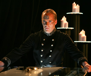 Red Dwarf. Dominator Zlurth (Gary Cady). Copyright: Grant Naylor Productions / BBC. Red Dwarf. Dominator Zlurth (Gary Cady). Copyright: Grant Naylor Productions / BBC.
