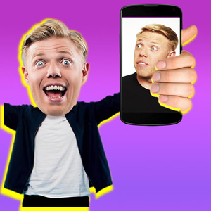 Rob Beckett's Savage Socials. Rob Beckett. Copyright: Thames. Rob Beckett's Savage Socials. Rob Beckett. Copyright: Thames.
