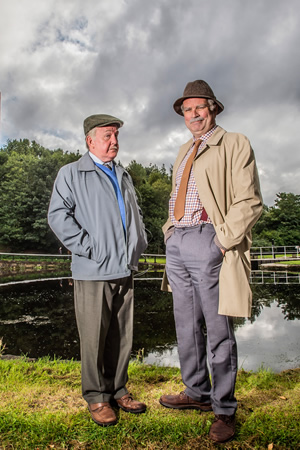 Still Game. Image shows from L to R: Jack Jarvis (Ford Kiernan), Victor McDade (Greg Hemphill). Still Game. Image shows from L to R: Jack Jarvis (Ford Kiernan), Victor McDade (Greg Hemphill).