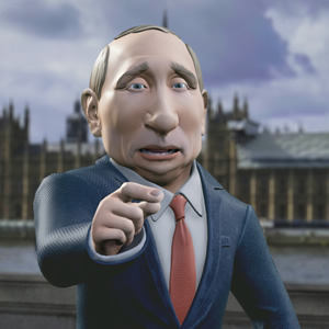 Tonight With Vladimir Putin. Copyright: Phil McIntyre Entertainment. Tonight With Vladimir Putin. Copyright: Phil McIntyre Entertainment.