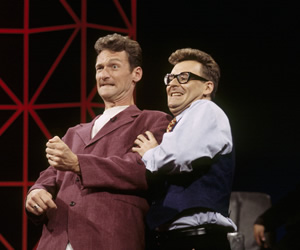 Whose Line Is It Anyway?. Image shows from L to R: Ryan Stiles, Greg Proops. Copyright: Hat Trick Productions. Whose Line Is It Anyway?. Image shows from L to R: Ryan Stiles, Greg Proops. Copyright: Hat Trick Productions.