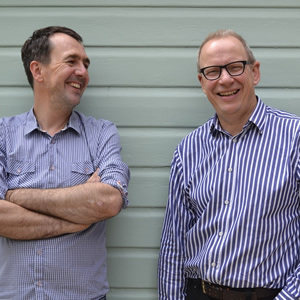 Image shows from L to R: Jesse Cleverly, Miles Bullough. Image shows from L to R: Jesse Cleverly, Miles Bullough.