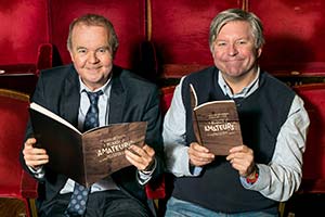 Image shows from L to R: Ian Hislop, Nick Newman. Image shows from L to R: Ian Hislop, Nick Newman.