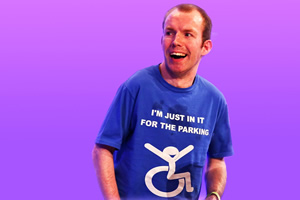 Ability. Matt (Lee Ridley). Copyright: BBC. Ability. Matt (Lee Ridley). Copyright: BBC.