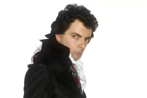 Blackadder. Mr. Edmund Blackadder, Esquire (Rowan Atkinson). Blackadder. Mr. Edmund Blackadder, Esquire (Rowan Atkinson).