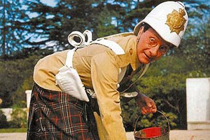 Carry On... Up The Khyber. Pte. James Widdle (Charles Hawtrey). Copyright: Peter Rogers Productions. Carry On... Up The Khyber. Pte. James Widdle (Charles Hawtrey). Copyright: Peter Rogers Productions.