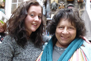 Charlotte And Lillian. Image shows from L to R: Charlotte (Helen Monks), Lillian (Miriam Margolyes). Copyright: Giddy Goat Productions. Charlotte And Lillian. Image shows from L to R: Charlotte (Helen Monks), Lillian (Miriam Margolyes). Copyright: Giddy Goat Productions.