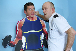 Danny & Mick. Image shows from L to R: Danny (Danny Adams), Mick (Mick Potts). Copyright: Tiger Aspect Productions. Danny & Mick. Image shows from L to R: Danny (Danny Adams), Mick (Mick Potts). Copyright: Tiger Aspect Productions.