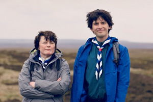 God's Own County. Image shows from L to R: Jackie (Monica Dolan), Kieran (Kieran Hodgson). God's Own County. Image shows from L to R: Jackie (Monica Dolan), Kieran (Kieran Hodgson).