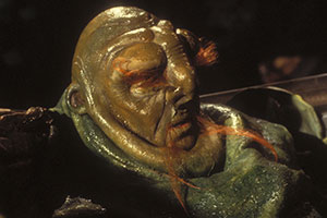 The Hitchhiker's Guide To The Galaxy. Prostetnic Vogon Jeltz (Martin Benson). Copyright: BBC. The Hitchhiker's Guide To The Galaxy. Prostetnic Vogon Jeltz (Martin Benson). Copyright: BBC.