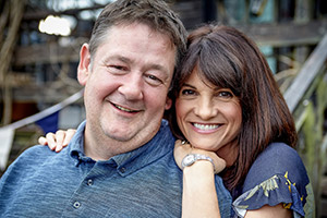 Home From Home. Image shows from L to R: Neil Hackett (Johnny Vegas), Fiona Hackett (Niky Wardley). Copyright: BBC. Home From Home. Image shows from L to R: Neil Hackett (Johnny Vegas), Fiona Hackett (Niky Wardley). Copyright: BBC.