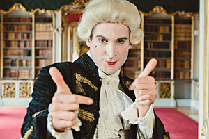 Horrible Histories. Tom Stourton. Copyright: Lion Television. Horrible Histories. Tom Stourton. Copyright: Lion Television.