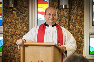 Hospital People. Father Kenny (Tom Binns). Copyright: Roughcut Television. Hospital People. Father Kenny (Tom Binns). Copyright: Roughcut Television.
