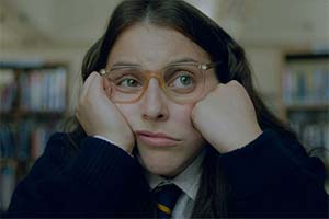 How To Build A Girl. Johanna Morrigan (Beanie Feldstein). How To Build A Girl. Johanna Morrigan (Beanie Feldstein).