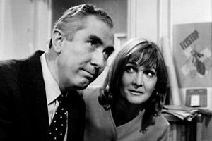 Mr Digby Darling. Image shows from L to R: Roland Digby (Peter Jones), Thelma Teesdale (Sheila Hancock). Copyright: Yorkshire Television. Mr Digby Darling. Image shows from L to R: Roland Digby (Peter Jones), Thelma Teesdale (Sheila Hancock). Copyright: Yorkshire Television.