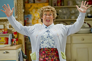 Mrs. Brown's Boys. Agnes Brown (Brendan O'Carroll). Copyright: BBC. Mrs. Brown's Boys. Agnes Brown (Brendan O'Carroll). Copyright: BBC.