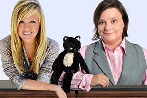 Sisters. Image shows from L to R: Fiona (Ashley Jensen), Susan (Susan Calman). Copyright: Hat Trick Productions. Sisters. Image shows from L to R: Fiona (Ashley Jensen), Susan (Susan Calman). Copyright: Hat Trick Productions.
