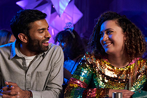 Starstruck. Image shows from L to R: Tom (Nikesh Patel), Jessie (Rose Matafeo). Copyright: Avalon Television. Starstruck. Image shows from L to R: Tom (Nikesh Patel), Jessie (Rose Matafeo). Copyright: Avalon Television.
