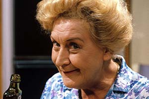 That's My Boy. Ida Willis (Mollie Sugden). Copyright: Yorkshire Television. That's My Boy. Ida Willis (Mollie Sugden). Copyright: Yorkshire Television.