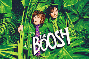 The Boosh. Image shows from L to R: Vince Noir (Noel Fielding), Howard Moon (Julian Barratt). Copyright: BBC. The Boosh. Image shows from L to R: Vince Noir (Noel Fielding), Howard Moon (Julian Barratt). Copyright: BBC.