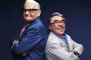 The Two Ronnies Sketchbook. Image shows from L to R: Ronnie Barker, Ronnie Corbett. Copyright: BBC. The Two Ronnies Sketchbook. Image shows from L to R: Ronnie Barker, Ronnie Corbett. Copyright: BBC.