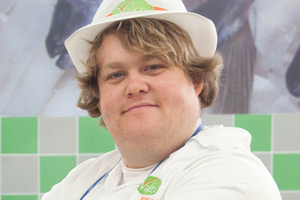 Trollied. Dave (Danny Kirrane). Copyright: Roughcut Television. Trollied. Dave (Danny Kirrane). Copyright: Roughcut Television.
