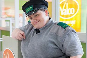 Trollied. Donna (Jessica Gunning). Copyright: Roughcut Television. Trollied. Donna (Jessica Gunning). Copyright: Roughcut Television.