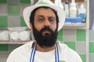 Trollied. Ray (Adeel Akhtar). Copyright: Roughcut Television. Trollied. Ray (Adeel Akhtar). Copyright: Roughcut Television.