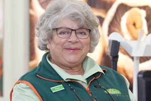 Trollied. Rose (Miriam Margolyes). Copyright: Roughcut Television. Trollied. Rose (Miriam Margolyes). Copyright: Roughcut Television.