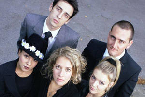 Two Pints Of Lager And A Packet Of Crisps. Image shows from L to R: Louise (Kathryn Drysdale), Jonny (Ralf Little), Donna Henshaw (Natalie Casey), Janet (Sheridan Smith), Gary 'Gaz' Wilkinson (Will Mellor). Copyright: BBC. Two Pints Of Lager And A Packet Of Crisps. Image shows from L to R: Louise (Kathryn Drysdale), Jonny (Ralf Little), Donna Henshaw (Natalie Casey), Janet (Sheridan Smith), Gary 'Gaz' Wilkinson (Will Mellor). Copyright: BBC.