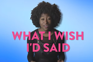 What I Wish I'd Said. Sophie Duker. Copyright: Comedy Central. What I Wish I'd Said. Sophie Duker. Copyright: Comedy Central.