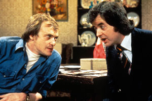 Whatever Happened To The Likely Lads?. Image shows from L to R: Terry Collier (James Bolam), Bob Ferris (Rodney Bewes). Copyright: BBC. Whatever Happened To The Likely Lads?. Image shows from L to R: Terry Collier (James Bolam), Bob Ferris (Rodney Bewes). Copyright: BBC.