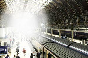 Paddington Station. Copyright: BBC. Paddington Station. Copyright: BBC.