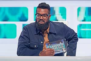 A League Of Their Own. Romesh Ranganathan. Copyright: CPL Productions. A League Of Their Own. Romesh Ranganathan. Copyright: CPL Productions.