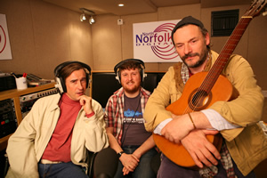 Mid Morning Matters With Alan Partridge. Image shows from L to R: Alan Partridge (Steve Coogan), Sidekick Simon (Tim Key), Blackbird Goodbrooke (Julian Barratt). Copyright: Baby Cow Productions. Mid Morning Matters With Alan Partridge. Image shows from L to R: Alan Partridge (Steve Coogan), Sidekick Simon (Tim Key), Blackbird Goodbrooke (Julian Barratt). Copyright: Baby Cow Productions.