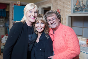 All Round To Mrs. Brown's. Image shows from L to R: Cathy Brown (Jennifer Gibney), Lulu, Mrs Brown (Brendan O'Carroll). All Round To Mrs. Brown's. Image shows from L to R: Cathy Brown (Jennifer Gibney), Lulu, Mrs Brown (Brendan O'Carroll).