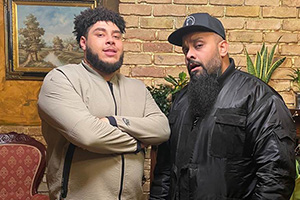 Big Zuu's Big Eats. Image shows from L to R: Big Zuu, Guz Khan. Copyright: Boomerang. Big Zuu's Big Eats. Image shows from L to R: Big Zuu, Guz Khan. Copyright: Boomerang.