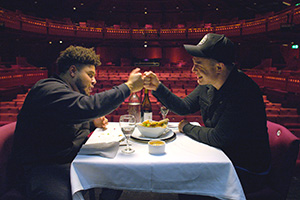 Big Zuu's Big Eats. Image shows from L to R: Big Zuu, Ed Gamble. Copyright: Boomerang. Big Zuu's Big Eats. Image shows from L to R: Big Zuu, Ed Gamble. Copyright: Boomerang.