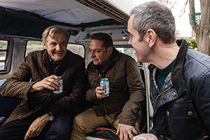 Cold Feet. Image shows from L to R: David Marsden (Robert Bathurst), Pete Gifford (John Thomson), Adam Williams (James Nesbitt). Cold Feet. Image shows from L to R: David Marsden (Robert Bathurst), Pete Gifford (John Thomson), Adam Williams (James Nesbitt).