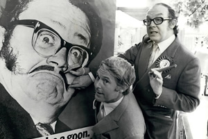 Comedy Legends. Image shows from L to R: Ernie Wise, Eric Morecambe. Copyright: Shutterstock. Comedy Legends. Image shows from L to R: Ernie Wise, Eric Morecambe. Copyright: Shutterstock.