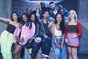 Don't Hate The Playaz. Image shows from L to R: Snoochie Shy, London Hughes, Darren Harriott, Lady Leshurr, Jenny Bede, Shortee Blitz, Jordan Stephens, Kae Kurd, Maya Jama, Yxng Bane, Amelia Dimoldenberg. Don't Hate The Playaz. Image shows from L to R: Snoochie Shy, London Hughes, Darren Harriott, Lady Leshurr, Jenny Bede, Shortee Blitz, Jordan Stephens, Kae Kurd, Maya Jama, Yxng Bane, Amelia Dimoldenberg.