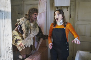 Ghosts. Image shows from L to R: Robin (Laurence Rickard), Alison (Charlotte Ritchie). Copyright: Monumental Pictures. Ghosts. Image shows from L to R: Robin (Laurence Rickard), Alison (Charlotte Ritchie). Copyright: Monumental Pictures.
