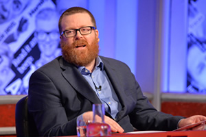 Have I Got News For You. Frankie Boyle. Copyright: Hat Trick Productions. Have I Got News For You. Frankie Boyle. Copyright: Hat Trick Productions.